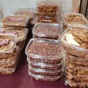 Indian snacks also available.