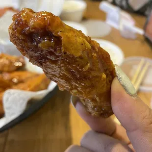 Trust me, these wings have crunch!