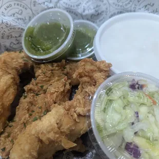 Chicken Strips Plate