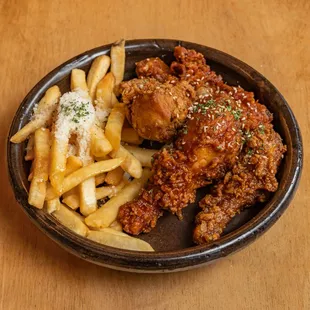 KFC with Garlic Cheese Fries
