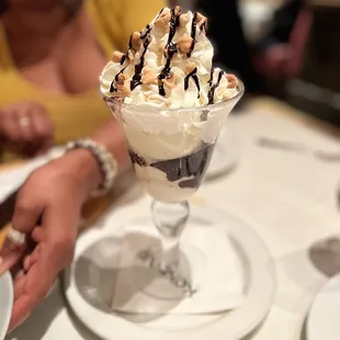 Kokkari sundae with their homemade ice cream