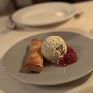 dessert, food