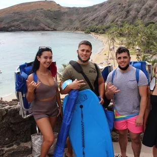 Beach chairs, Boggie Boards, umbrellas, Live vests available to rent!