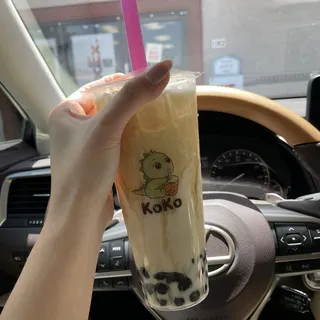 Honey Green Milk Tea