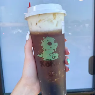 Cheese Lychee Black Tea