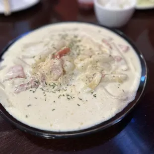 a bowl of soup