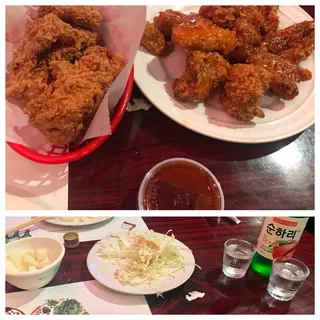 Half Original & Half Sauce Chicken