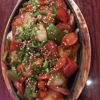 Grilled Sausage and Vegetable