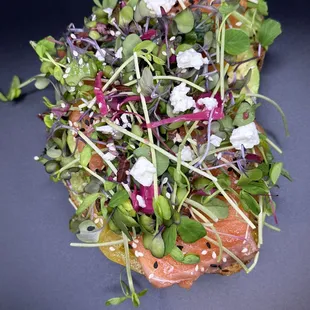 Salmon Toast Koko Coffee