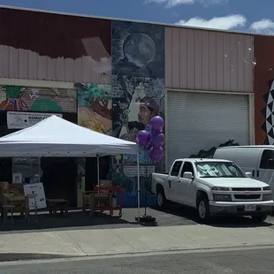 Today they were open to the public.