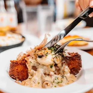 Mega Hashbrown - Ohayou Egg Style (+$4)