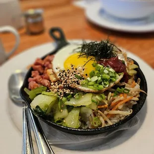Breakfast bibimbap