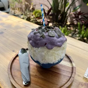 Ube coconut
