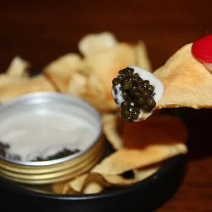 Dollop of Golden Kaluga Caviar