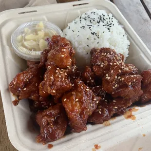chicken wings and fried chicken, food
