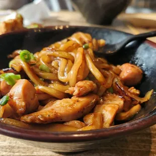 Stir-fry udon