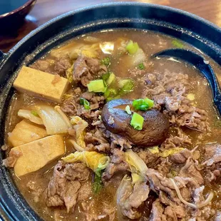 Beef sukiyaki