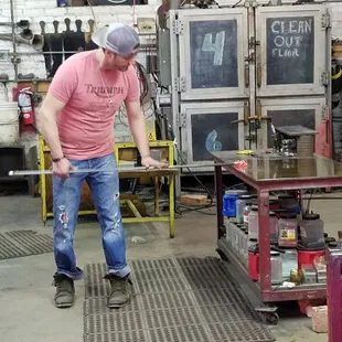 custom made glass ware (shot glass)