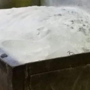 from sand, glass is made