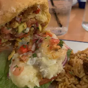 Tiger Shrimp Burger