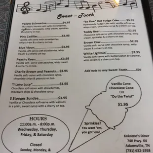 menu, sushi and sashimi