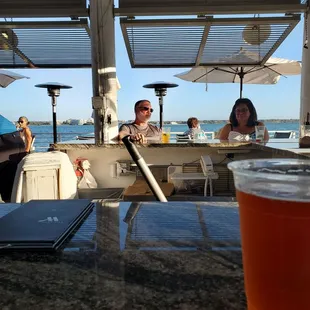 people enjoying a drink