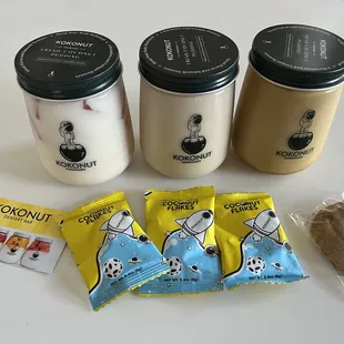 10/30/2021 mixed fruit, pumpkin spice, coffee