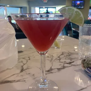 Berry martini