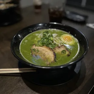 Midori Basil Ramen