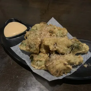 Deep Fried Brussels Sprouts