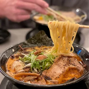 Black Garlic Pork Ramen