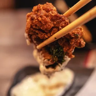 Chicken Karrage, yummy :P