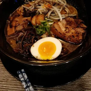 Black Garlic Pork Ramen