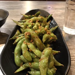 Garlic Edamame