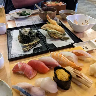 sushi, sashimi, food, sushi and sashimi