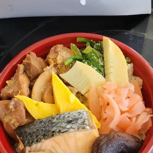 Special of the day: delicious kamameshi