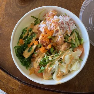 Build Your Own 3 Scoops Poke Bowl