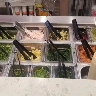 Fresh ingredients.