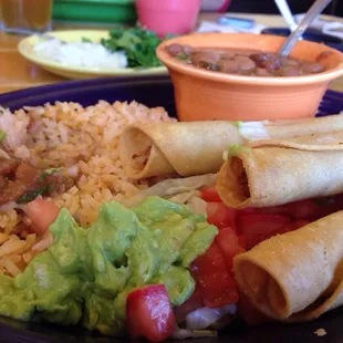 Chicken flautas