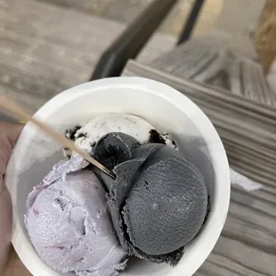 Cookies n Cream, Lavender, and Moon Dust