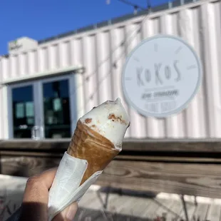 Delicious! Can't tell it's plant based. Ice cream is creamy and satisfying.