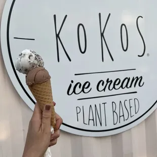 Cookies and cream + chocolate