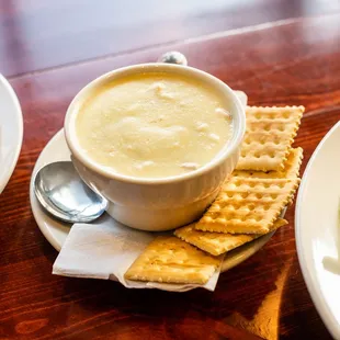 Koko&apos;s Homemade Greek Chicken Egg Lemon Soup is a NEED during the Chicago winter!