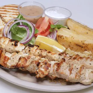 Chicken Kabob Dinner