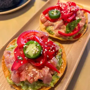 Tuna tostadas