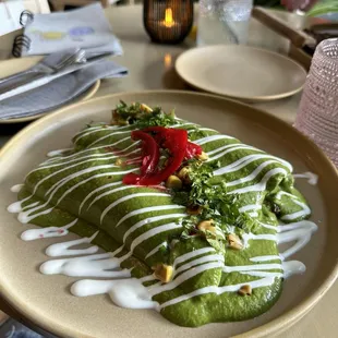 Poblano Enchiladas