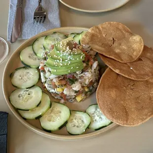 Tuna Shrimp Ceviche Tartare