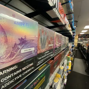 Part of the disposable vapes collection