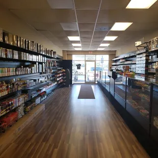 KOKOs tobacco and Vape interior facing doorway