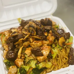 Hibachi Steak and Chicken